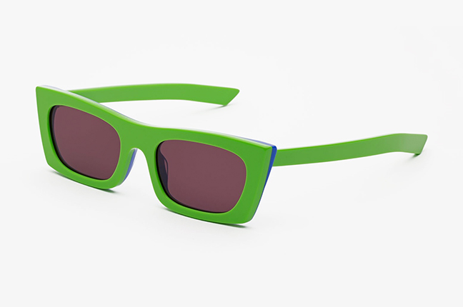 Il modello “Fred Green” degli occhiali SUPER by Retrosuperfuture®