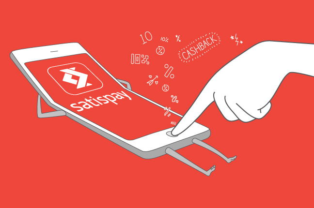 Satispay è l’app che permette di pagare nei negozi convenzionati utilizzando semplicemente lo smartphone