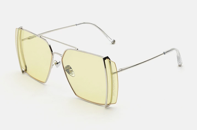 Il modello “Teorema Yellow” degli occhiali SUPER by Retrosuperfuture®