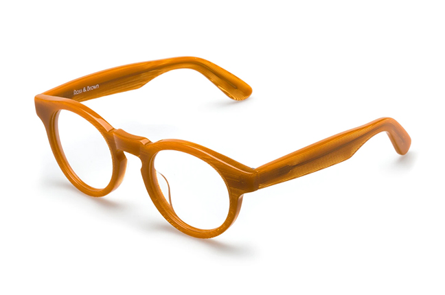 Il modello “HABANA” degli occhiali Ross and Brown, nella versione “Psycho Honey”