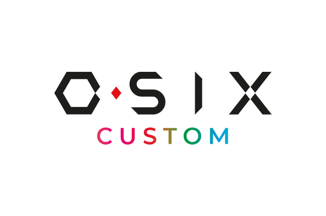 Il logo degli occhiali O-Six Custom