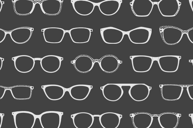 Il configuratore online degli occhiali O-Six Custom permette di scegliere fra +100 modelli per il design del frontale; qui un altro collage delle montature selezionabili