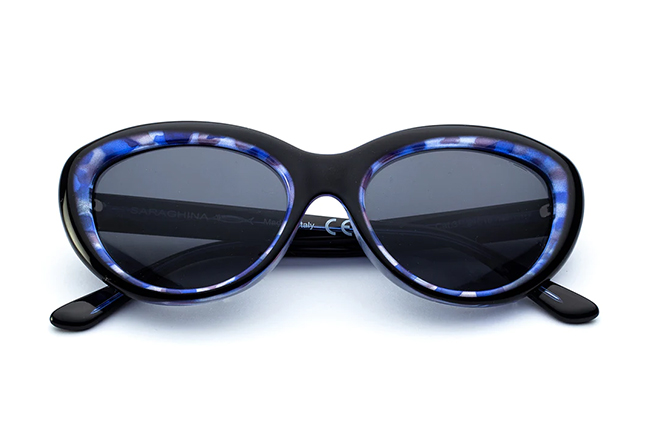 Il modello “MELITA” degli occhiali da sole Saraghina