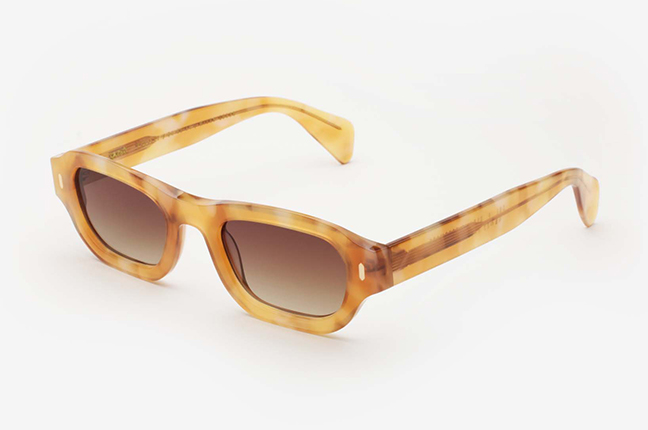 Il modello “SOL Amber” degli occhiali Gast