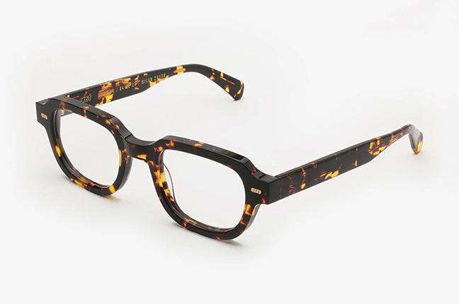 Il modello “NYRO HAVANA FLAME” degli occhiali Gast
