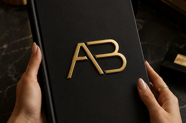 Il monogramma del brand Alice B. (by Alice Basso)